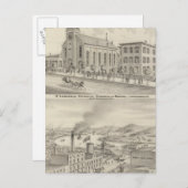 セントローレンス・カトリック教会と学校 ポストカード (正面/裏面)