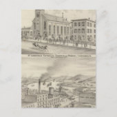 セントローレンス・カトリック教会と学校 ポストカード (正面)