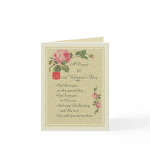 セントヴァレンティーンズデー祈りの言葉ヴィンテージ