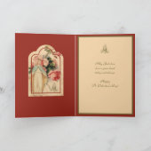 セントヴァレンティーンズデー賛美ヴァージンフローラホリデイ シーズンカード (内部)