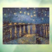 セントヴァンゴッホによってローネ川の上の星空の夜 ウィンドウサイン (シート3)