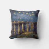 セントヴァンゴッホによってローネ川の上の星空の夜 クッション (正面)