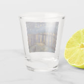 セントヴァンゴッホによってローネ川の上の星空の夜 ショットグラス (裏面)