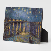 セントヴァンゴッホによってローネ川の上の星空の夜 フォトプラーク (側面)