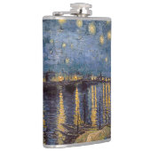 セントヴァンゴッホによってローネ川の上の星空の夜 フラスク (右)