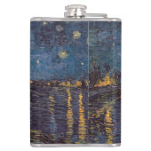 セントヴァンゴッホによってローネ川の上の星空の夜 フラスク (裏面)