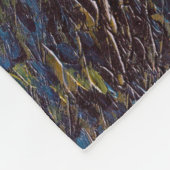 セントヴァンゴッホによってローネ川の上の星空の夜 フリースブランケット (角)