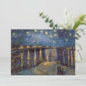 セントヴァンゴッホによってローネ川の上の星空の夜 招待状 (スタンド正面)