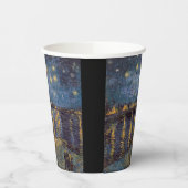 セントヴァンゴッホによってローネ川の上の星空の夜 紙コップ (左)