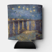 セントヴァンゴッホによってローネ川の上の星空の夜 缶クーラー (裏面)