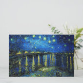 セントヴァン・ゴッホによるローネ上空の星空の夜 (スタンド正面)