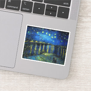 セントヴァン・ゴッホによるローネ上空の星空の夜 シール