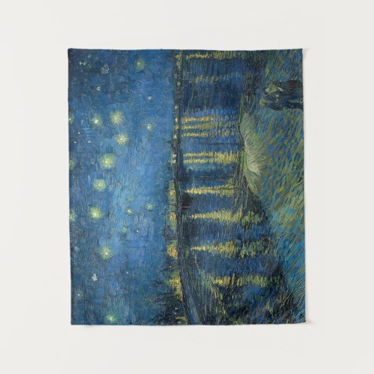 セントヴァン・ゴッホによるローネ上空の星空の夜 タペストリー (正面)