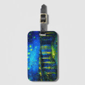 セントヴァン・ゴッホによるローネ上空の星空の夜 ラゲッジタグ (正面縦)