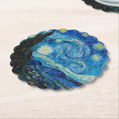 セントヴァン・ゴッホによる星空の夜 ペーパーコースター (アングル)