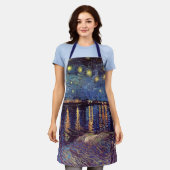 セントヴァン・ゴッホ エプロン (着用した状態)