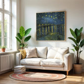 セントヴァン・ゴッホ・ローネでの星空の夜 ポスター