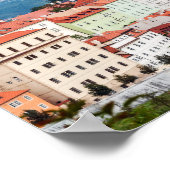 セントヴィタス大聖堂とプラハの街並み – チェコR ポスター (角)