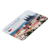 セントヴィタス大聖堂とプラハの街並み – チェコR マグネット (左側)