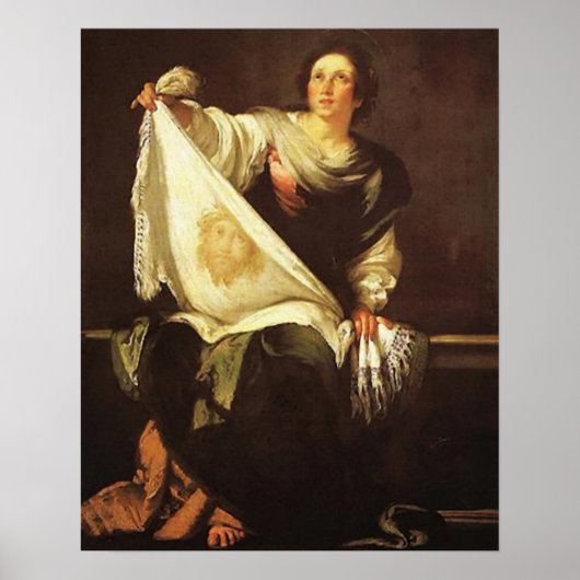 セントヴェロニカスヴェイルホリー顔画像03Bポスター ポスター (正面)