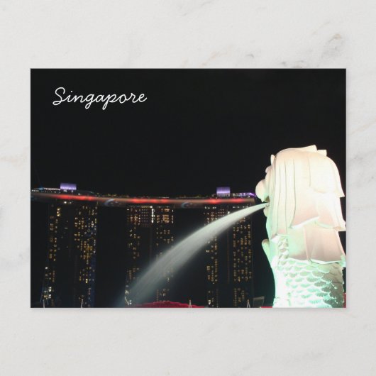 セントーサマリーナベイシンガポールポストカード ポストカード (正面)