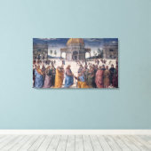 セント与え・ピーターへの鍵の キャンバスプリント (インサイチュ (ウッドフロア))