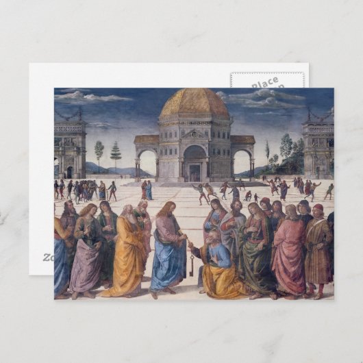 セント与え・ピーターへの鍵の ポストカード (正面/裏面)