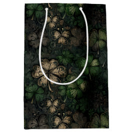 セント動揺して・パトリックの日パターン ミディアムペーパーバッグ