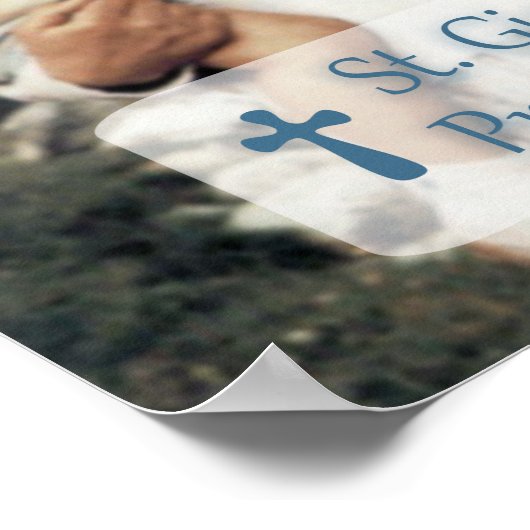 セント祈ギアナーアメリカ ポスター (角)