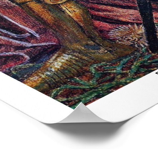 セント結婚ジョージとプリンセスサブラの写真 ポスター (角)