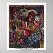 セント結婚ジョージとプリンセスサブラの写真 ポスター (正面)