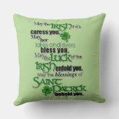 セント賛美・パトリック クッション (裏面)