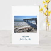 セント・アウグスティーヌ折り畳まれたグリーティングカード カード (黄色い花)