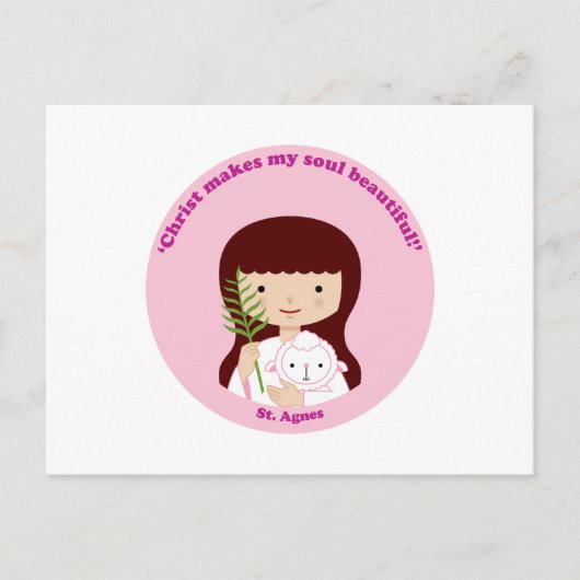 セント・アグネス ポストカード (正面)