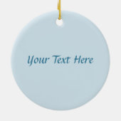 セント・アンドリュースのファイフ、桟橋が付いているスコットランドのスカイライン セラミックオーナメント (裏面)