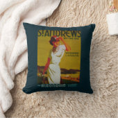 セント・アンドリュースのAlgonquinのヴィンテージPosterEurope クッション (ブランケット)