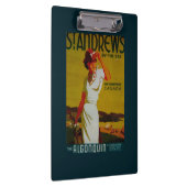 セント・アンドリュースのAlgonquinのヴィンテージPosterEurope クリップボード (右)