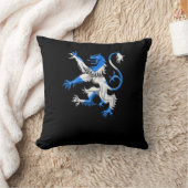 セント・アンドリュー色のスコットランドのライオン クッション (ブランケット)