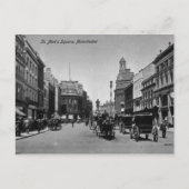 セント・アン・スクエア、マンチェスター、C.1910 ポストカード (正面)