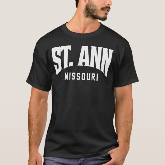 セント・アン・ミズーリ Tシャツ (正面)