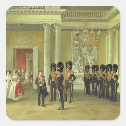 セント・ウィンター・パレスの紋章ホール スクエアシール (正面)