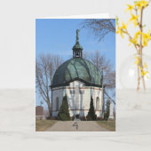 『セント·ウェンセスラウス墓地墓地』コンパシーカード#2 カード (黄色い花)