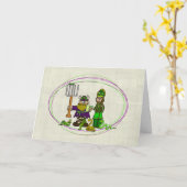 セント・ウルホとセント・パトリック・バグスヘビ除去カード カード (黄色い花)