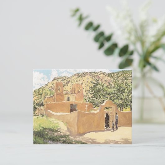 セント・エスキプーラスのためのオファー by ウォルター・ユーファー ポストカード (スタンド正面)