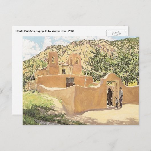 セント・エスキプーラスのためのオファー by ウォルター・ユーファー ポストカード