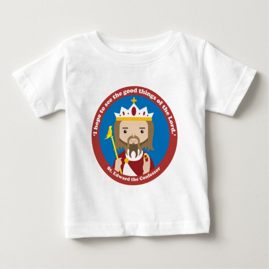 セント・エドワード・ザ・コンフェッサ ベビーTシャツ (正面)