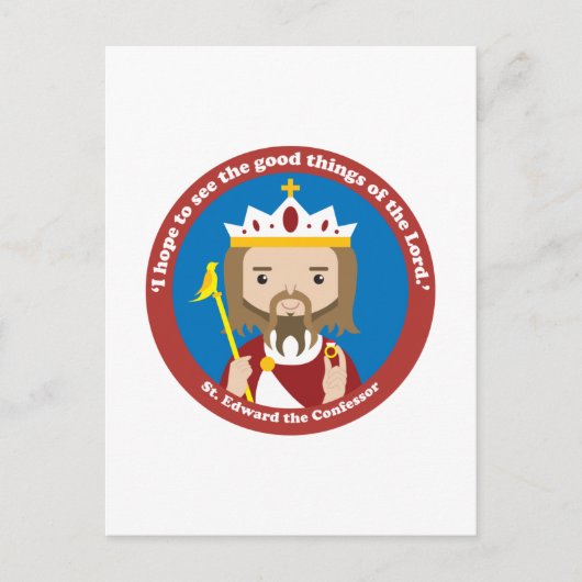 セント・エドワード・ザ・コンフェッサ ポストカード (正面)