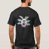 セント・オーガスチンの角度の社会のワイシャツ Tシャツ (裏面)