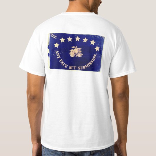 セント・オーガスチンの青のフロリダの連隊戦い Tシャツ (裏面)