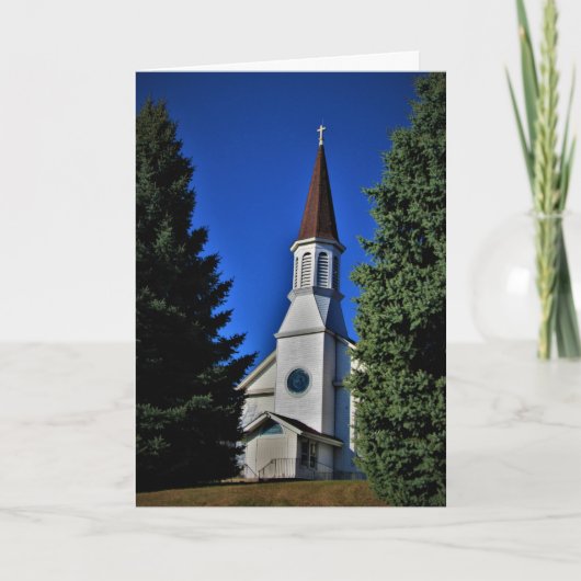 「セント・キャサリンズ・ヒルトップ」イースターカード カード (正面)